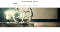 Desktop Screenshot of hollywoodscript.com